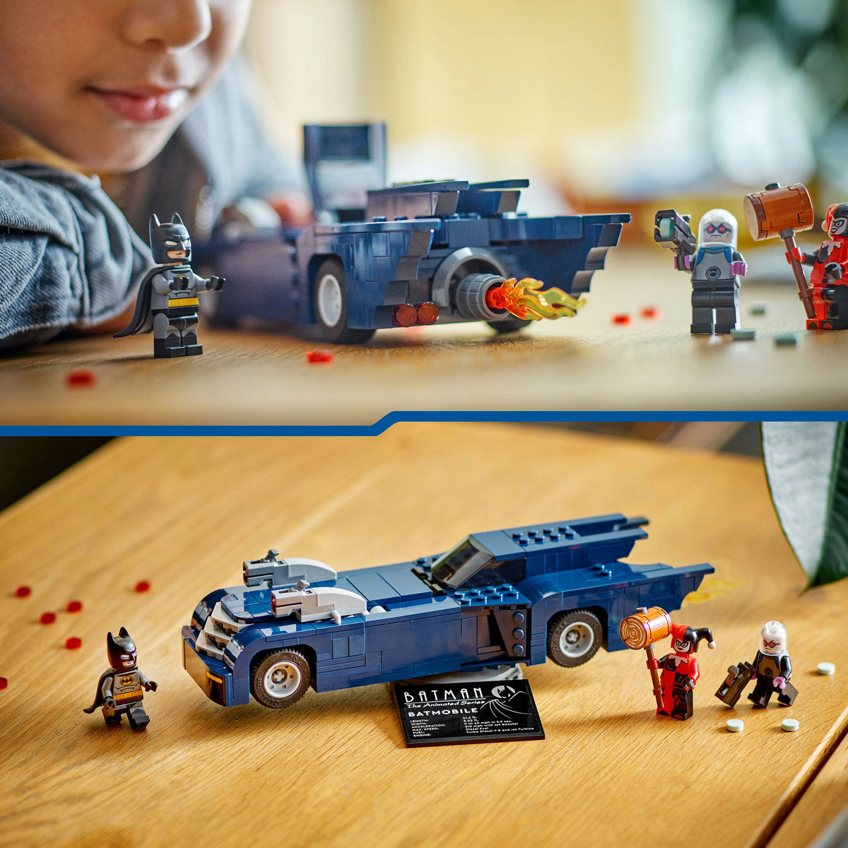 BATMAN™ CU  BATMOBILE™ VS HARLEY QUINN™ SI MR. FREEZE™ - LEGO DC SUPER HEROES (76274)