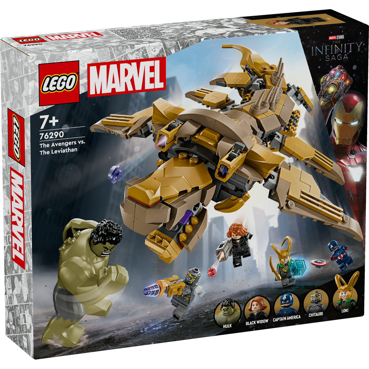 AVENGERS VS. LEVIATHAN - LEGO MARVEL SUPER HEROES (76290)