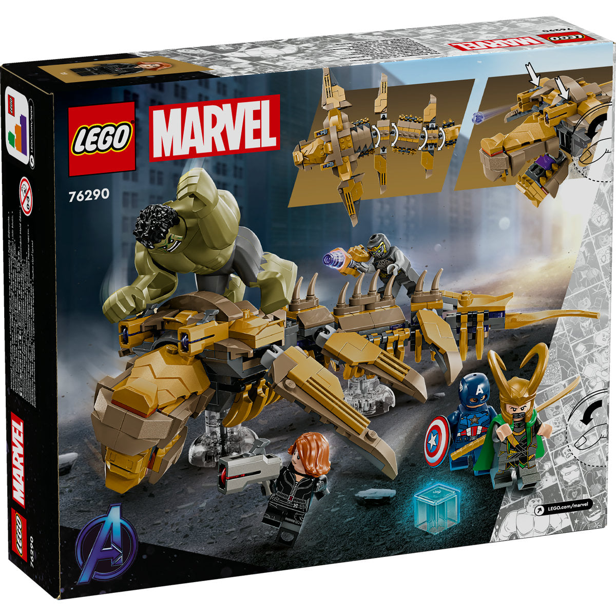 AVENGERS VS. LEVIATHAN - LEGO MARVEL SUPER HEROES (76290)