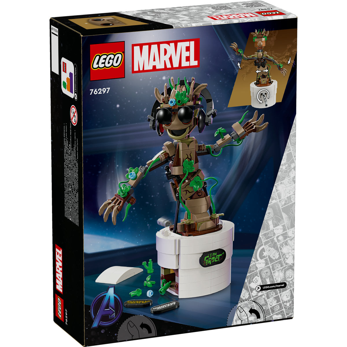 GROOT DANSATOR - LEGO MARVEL SUPER HEROES (76297)