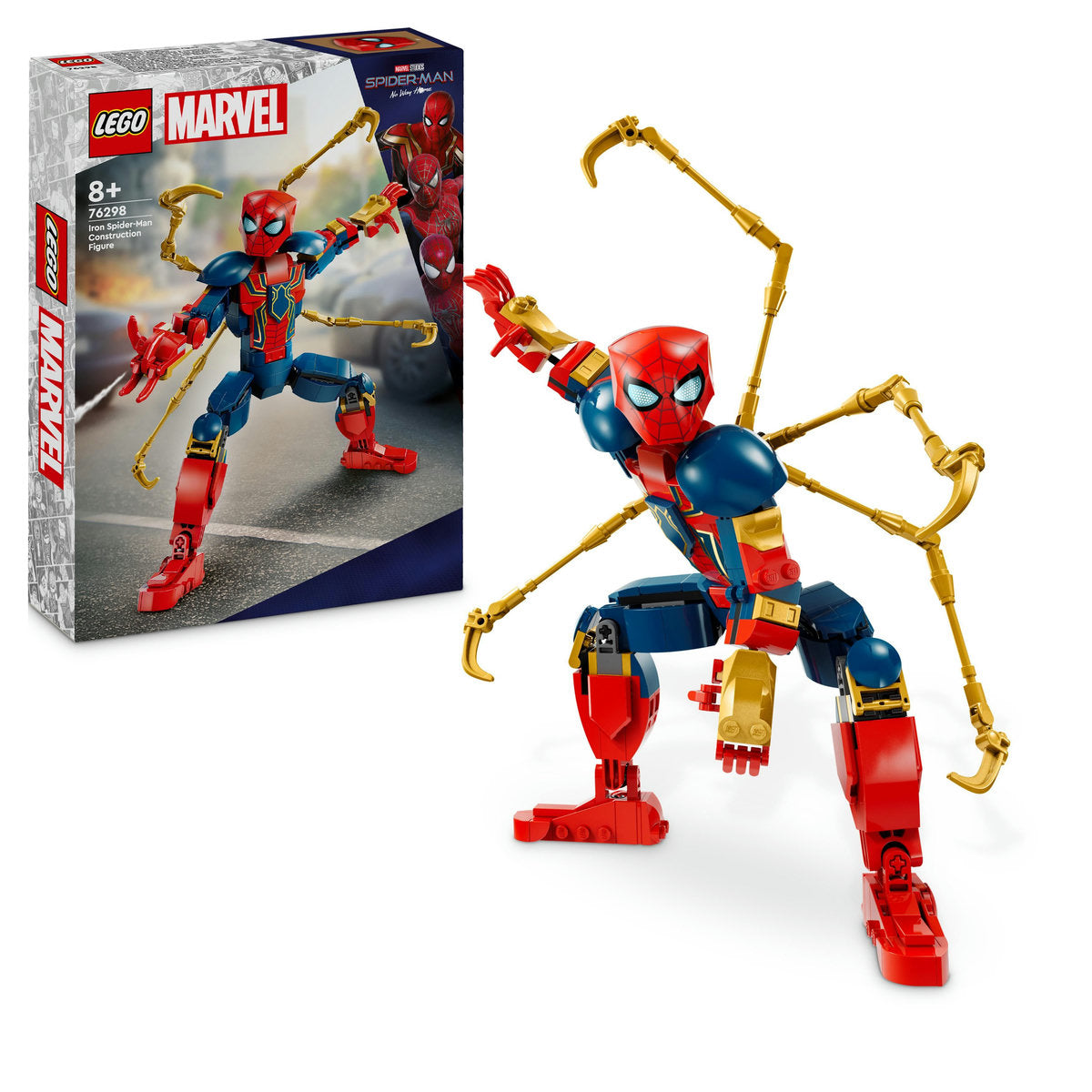 FIGURINA DE CONSTRUCTIE OMUL PAIANJEN DE FIER - LEGO MARVEL SUPER HEROES (76298)