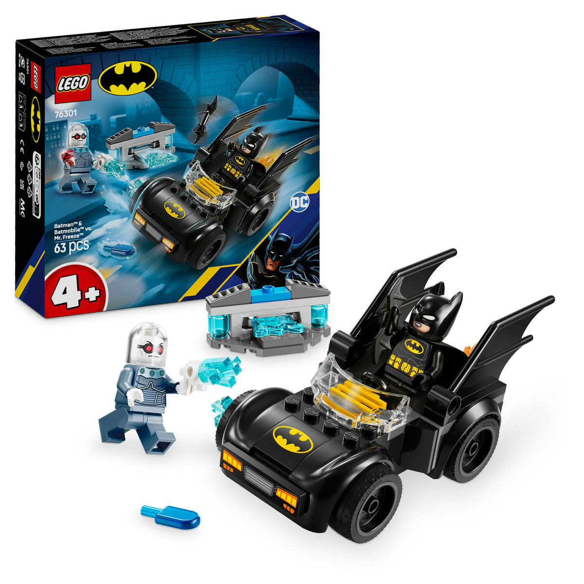 BATMAN™ SI BATMOBILE™ VS. MR. FREEZE™ - LEGO DC SUPER HEROES (76301)