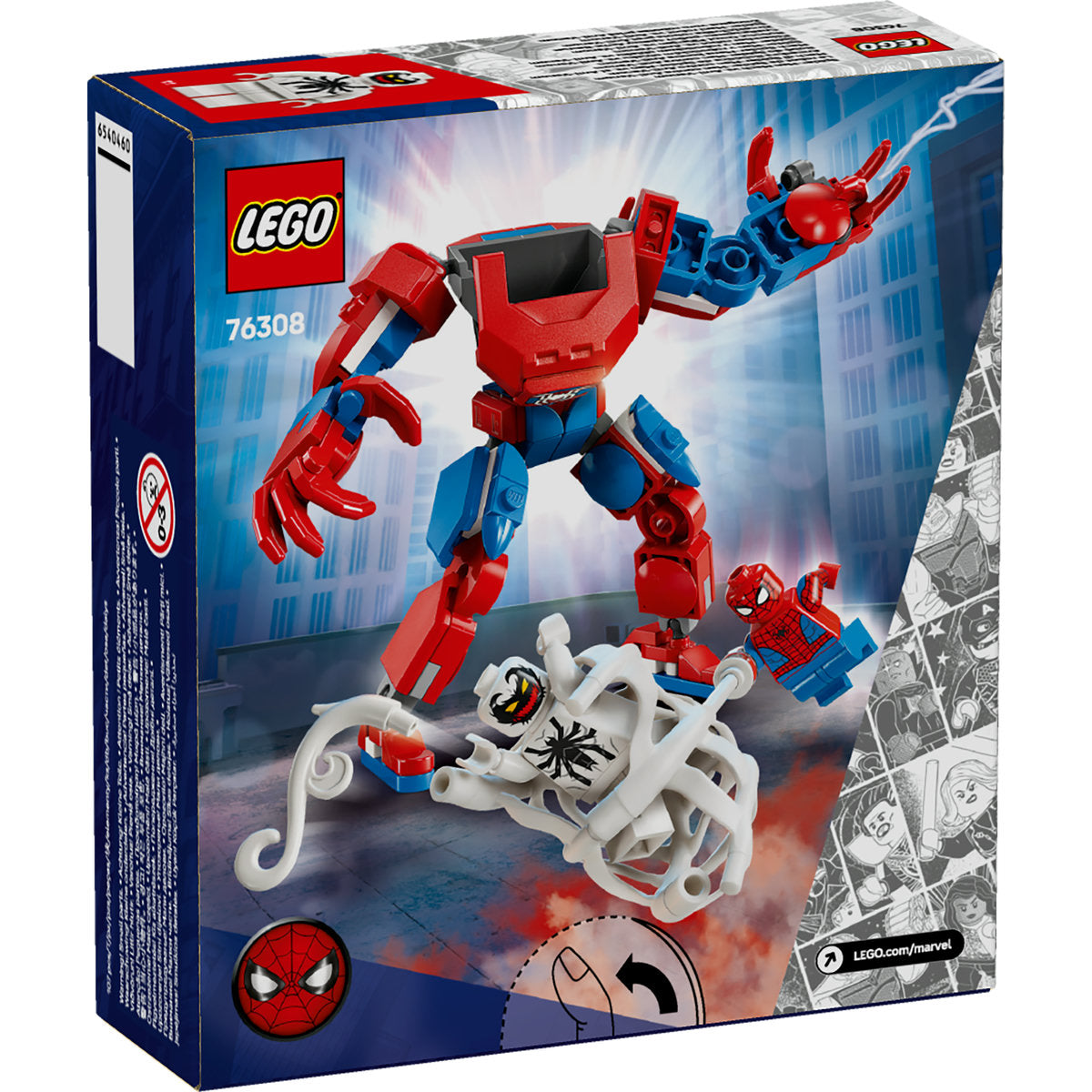 ROBOTUL OMUL PAIANJEN VS. ANTI-VENOM - LEGO MARVEL SUPER HEROES (76308)