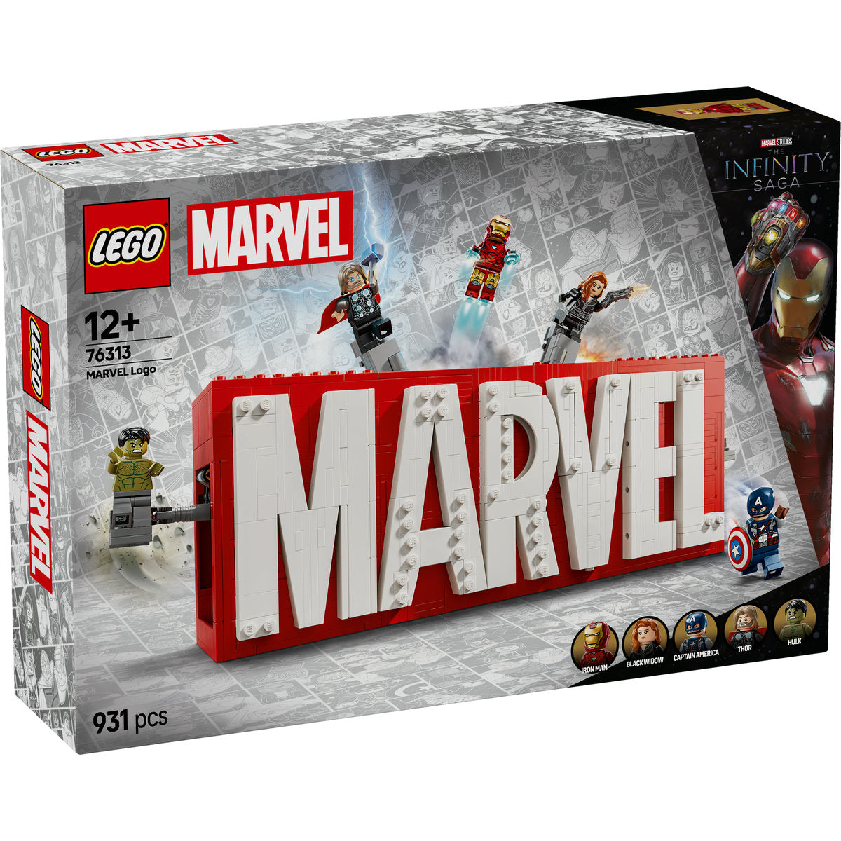 SIGLA SI MINIFIGURINE MARVEL - LEGO MARVEL SUPER HEROES (76313)