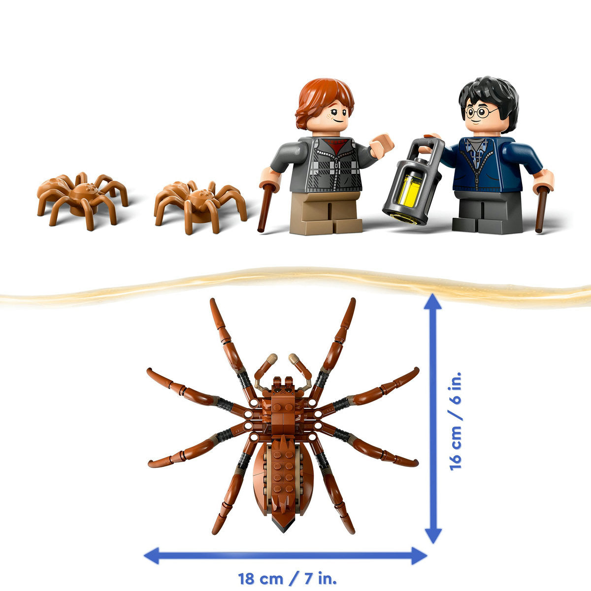 ARAGOG ÎN PADUREA INTERZISA - LEGO HARRY POTTER (76434)