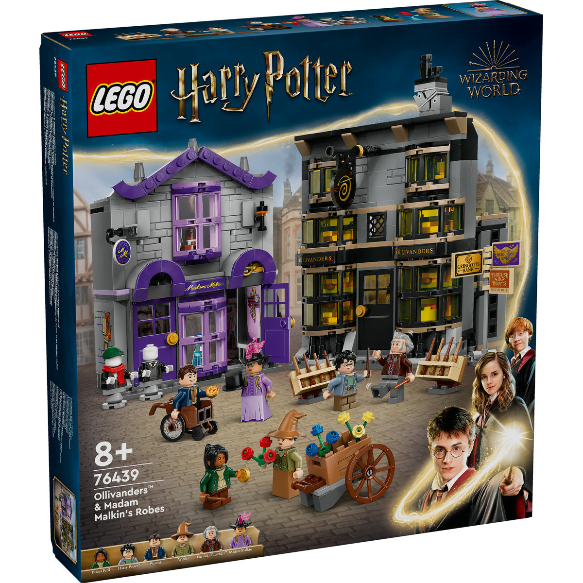 OLLIVANDER SI MAGAZINUL DE HAINE AL LUI MADAM MALKIN - LEGO HARRY POTTER (76439)