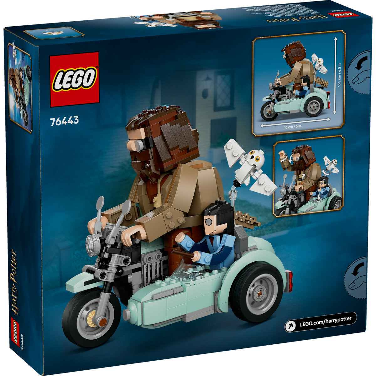 HAGRID™ SI HARRY PE MOTOCICLETA - LEGO HARRY POTTER (76443)