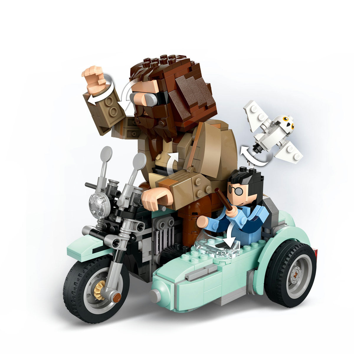 HAGRID™ SI HARRY PE MOTOCICLETA - LEGO HARRY POTTER (76443)