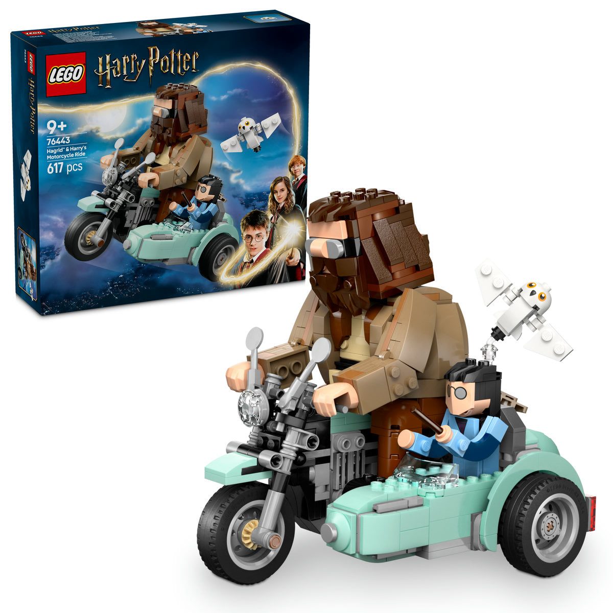 HAGRID™ SI HARRY PE MOTOCICLETA - LEGO HARRY POTTER (76443)