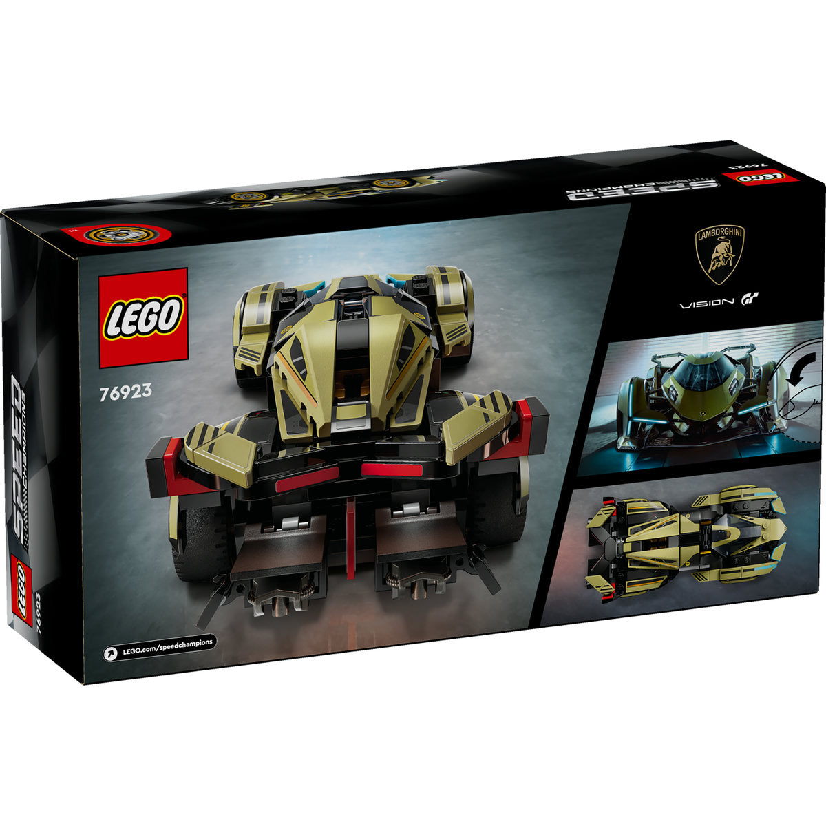 SUPERMASINA LAMBORGHINI LAMBO V12 VISION GT - LEGO SPEED CHAMPIONS (76923)