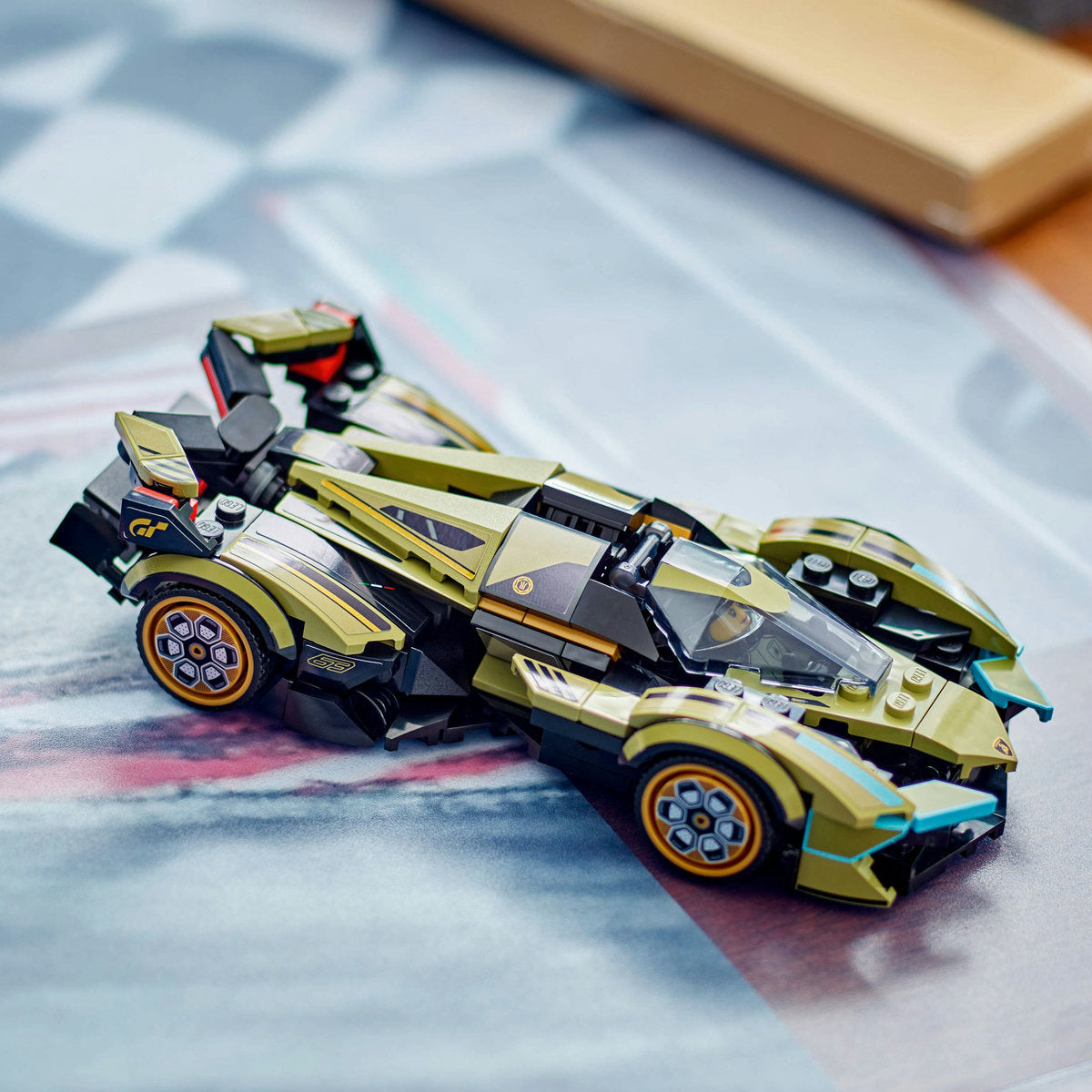 SUPERMASINA LAMBORGHINI LAMBO V12 VISION GT - LEGO SPEED CHAMPIONS (76923)