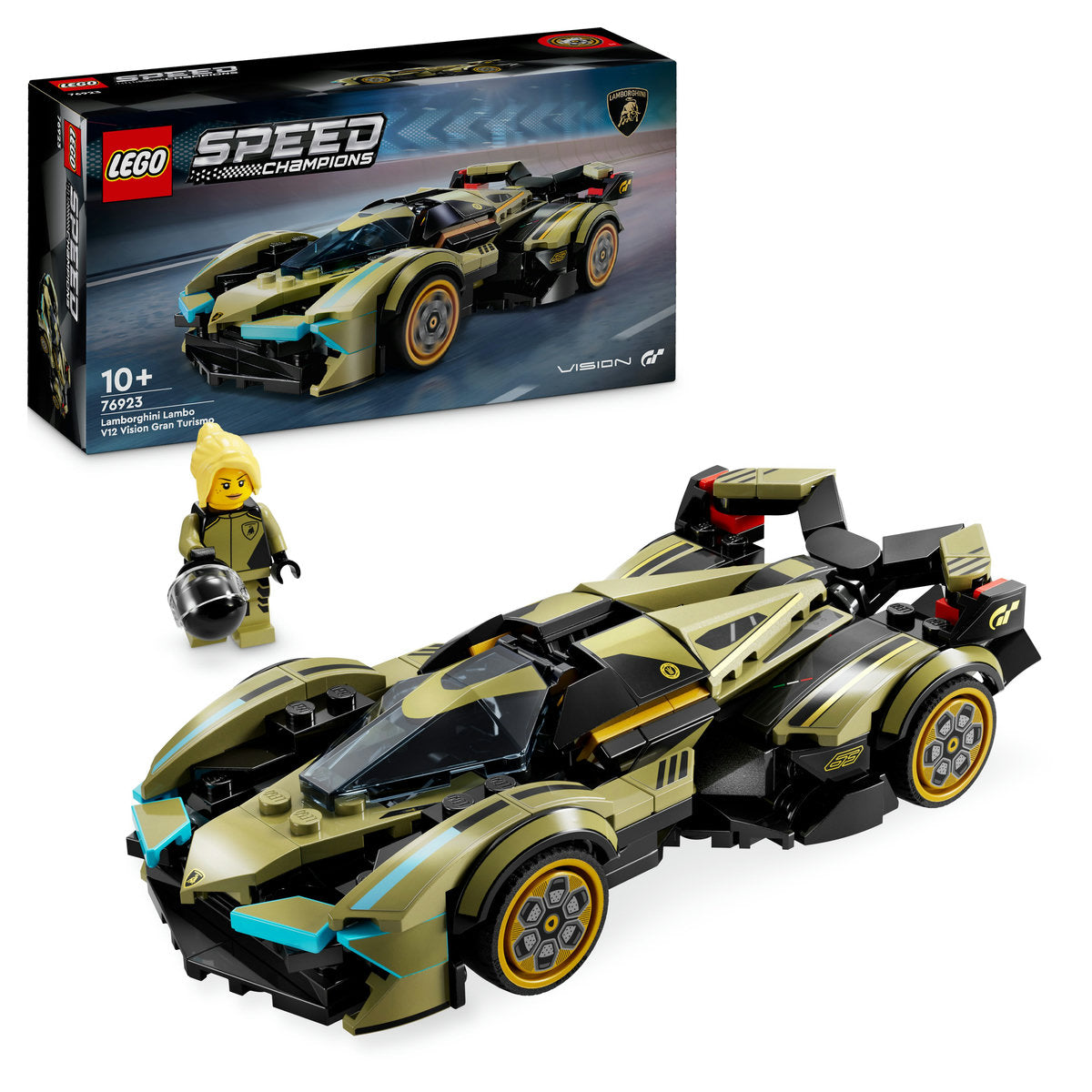 SUPERMASINA LAMBORGHINI LAMBO V12 VISION GT - LEGO SPEED CHAMPIONS (76923)