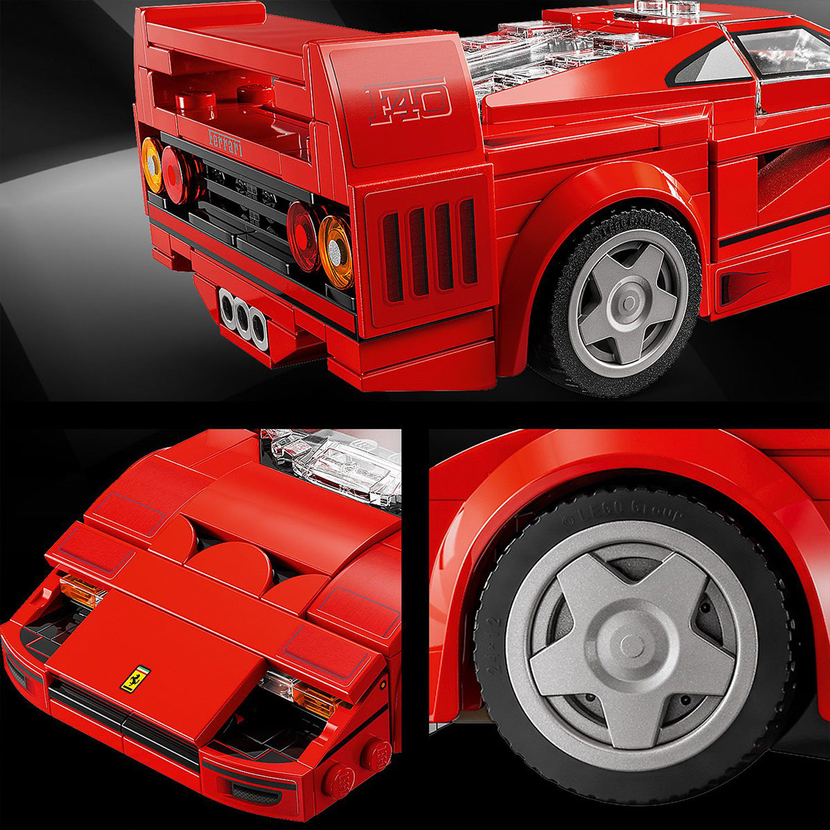 SUPERMASINA FERRARI F40 - LEGO SPEED CHAMPIONS (76934)