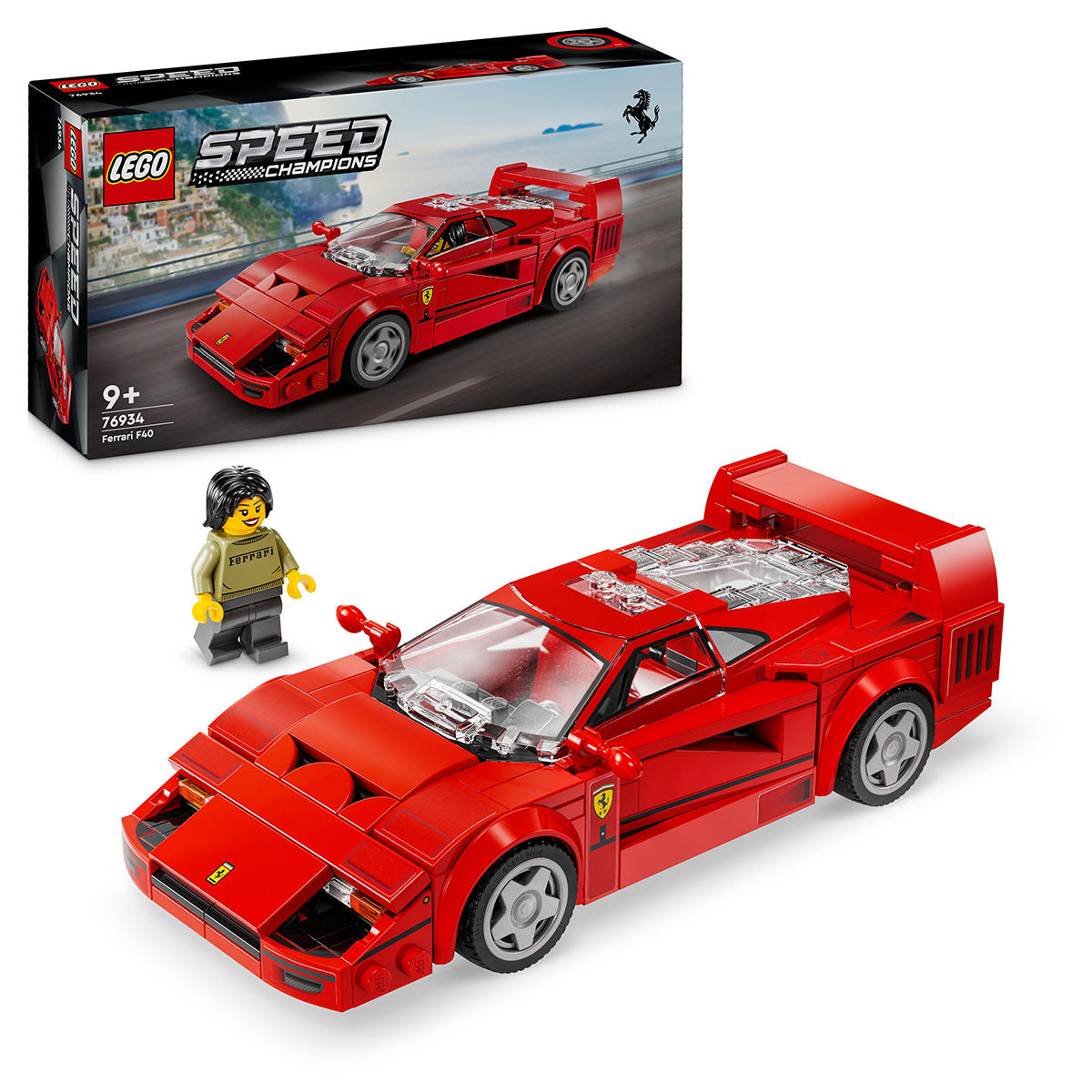 SUPERMASINA FERRARI F40 - LEGO SPEED CHAMPIONS (76934)