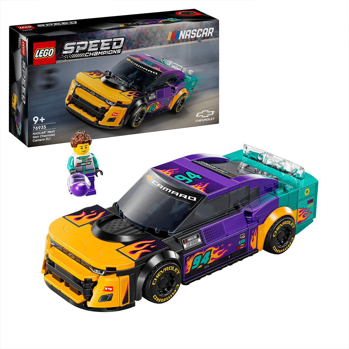 NASCAR® NEXT GEN CHEVROLET CAMARO ZL1 - LEGO SPEED CHAMPIONS (76935)