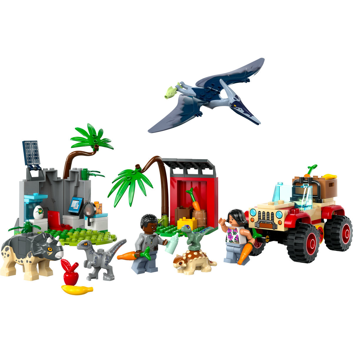 CENTRUL DE SALVARE AL PUILOR DE DINOZAUR - LEGO JURASSIC WORLD (76963)