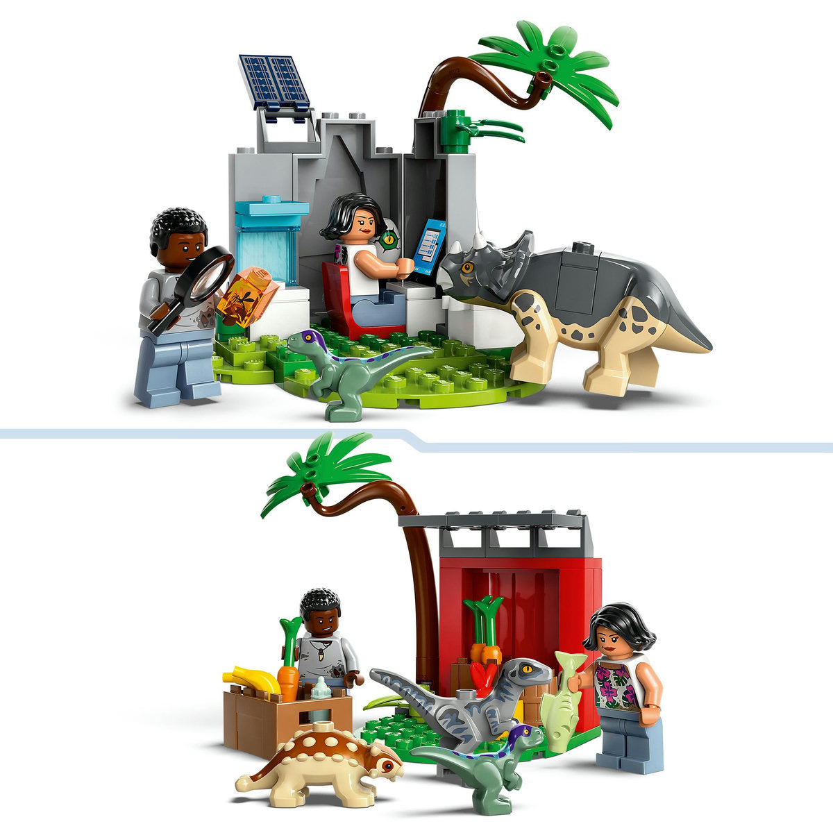 CENTRUL DE SALVARE AL PUILOR DE DINOZAUR - LEGO JURASSIC WORLD (76963)