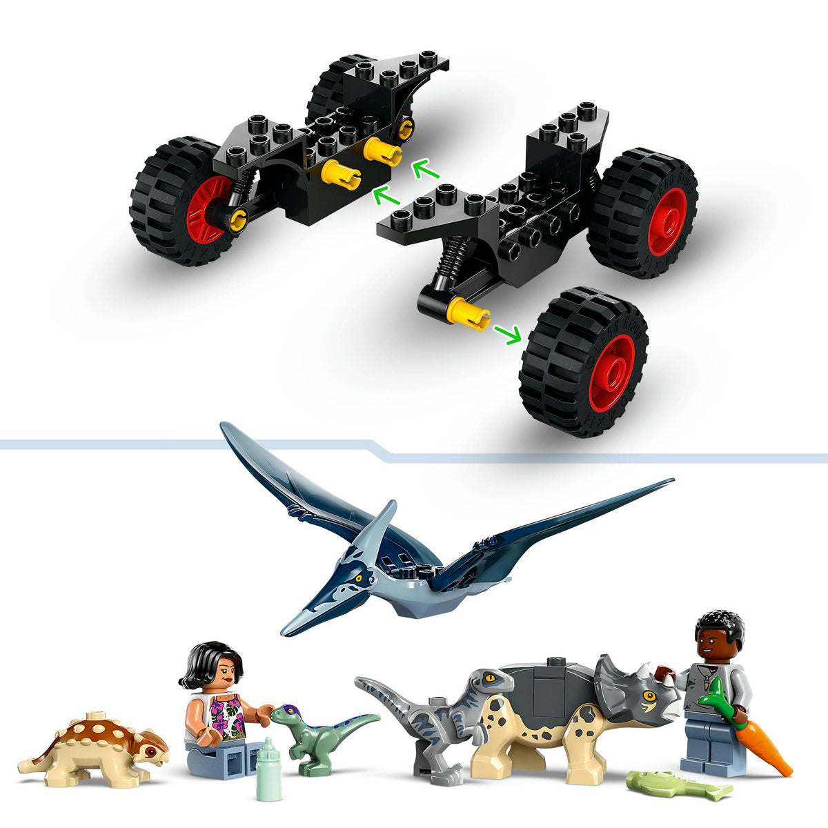 CENTRUL DE SALVARE AL PUILOR DE DINOZAUR - LEGO JURASSIC WORLD (76963)