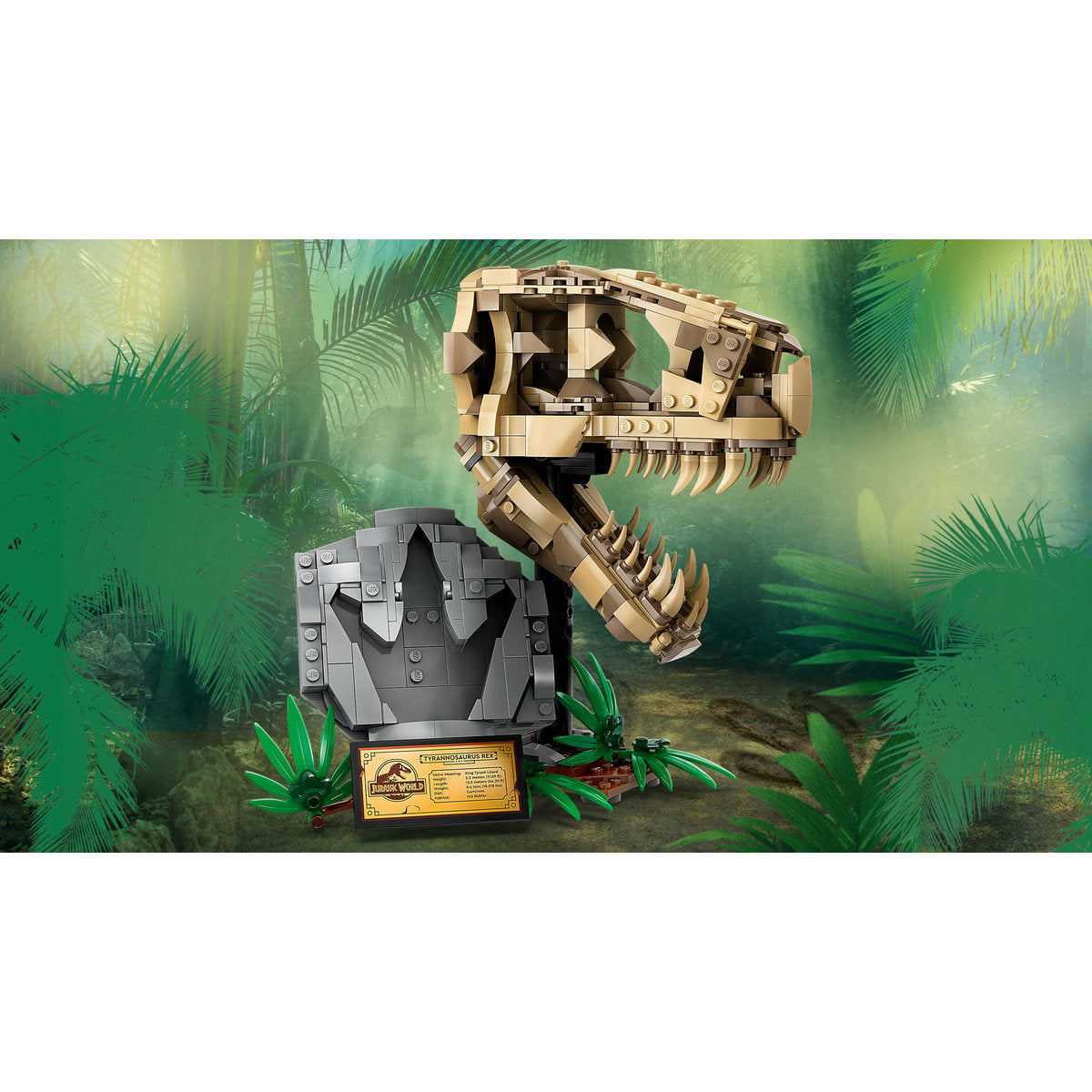 FOSILE DE DINOZAUR: CRANIU DE T.REX - LEGO JURASSIC WORLD (76964)