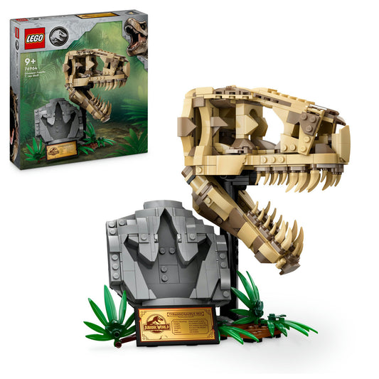 FOSILE DE DINOZAUR: CRANIU DE T.REX - LEGO JURASSIC WORLD (76964)