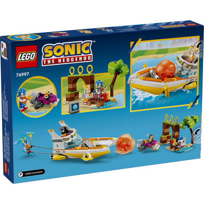 BARCA DE AVENTURI A LUI TAILS - LEGO SONIC THE HEDGEHOG (76997)