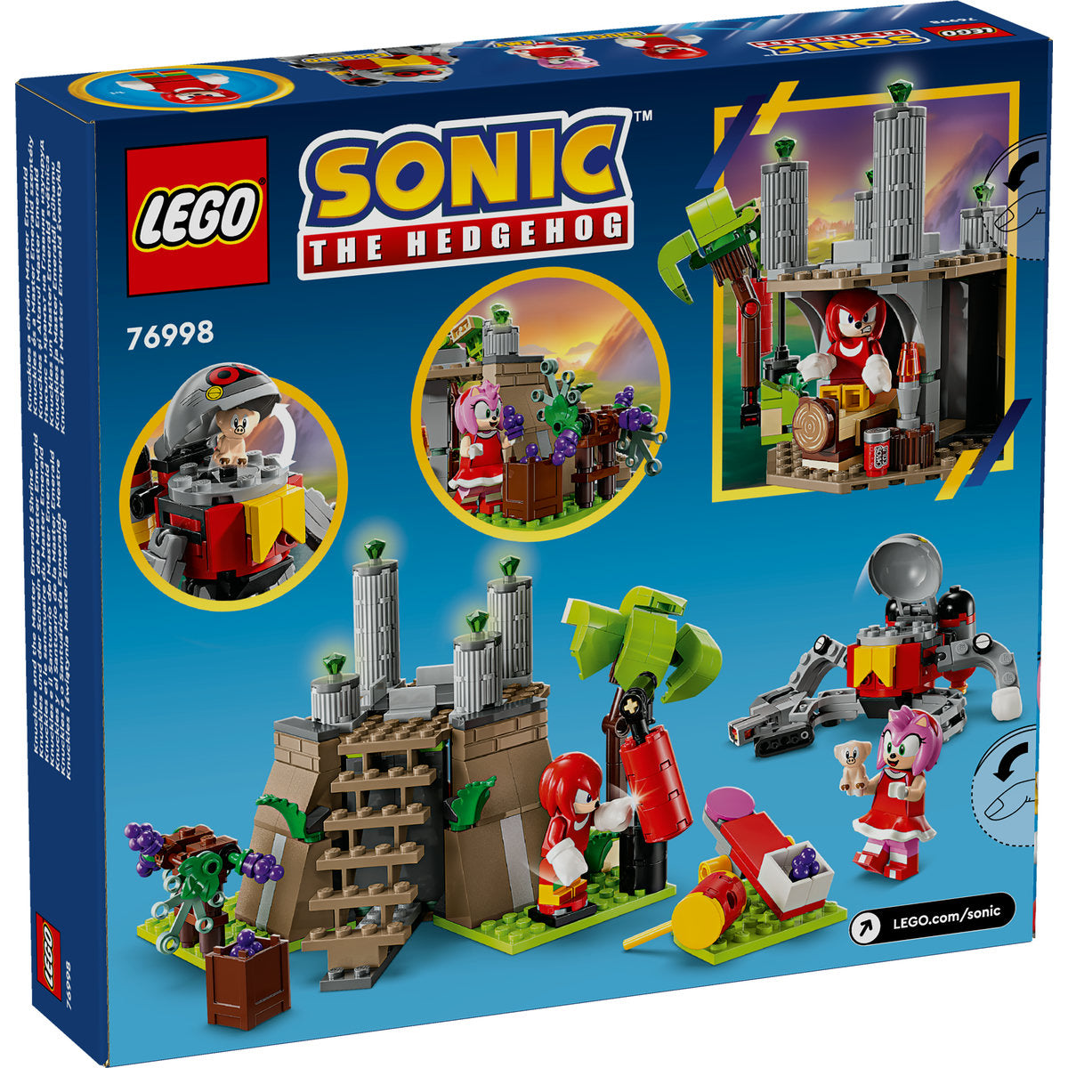 KNUCKLES SI ALTARUL MASTER EMERALD - LEGO SONIC THE HEDGEHOG (76998)