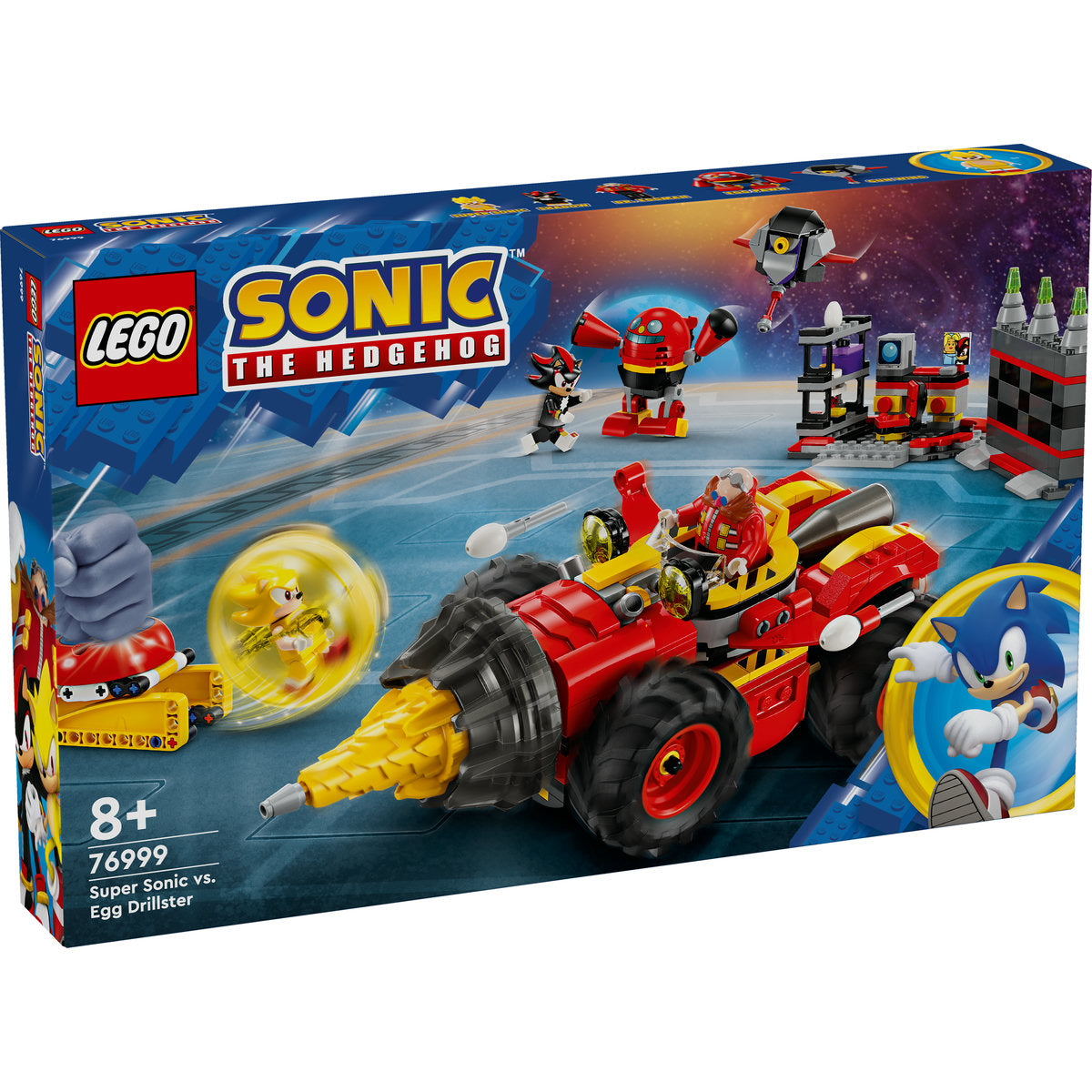 SUPER SONIC VS. EGG DRILLSTER - LEGO SONIC THE HEDGEHOG (76999)