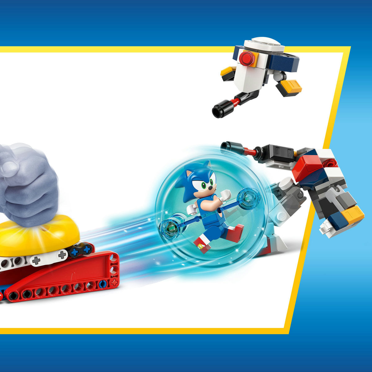 ÎNFRUNTARE LA FOCUL DE TABARA AL LUI SONIC - LEGO SONIC THE HEDGEHOG (77001)