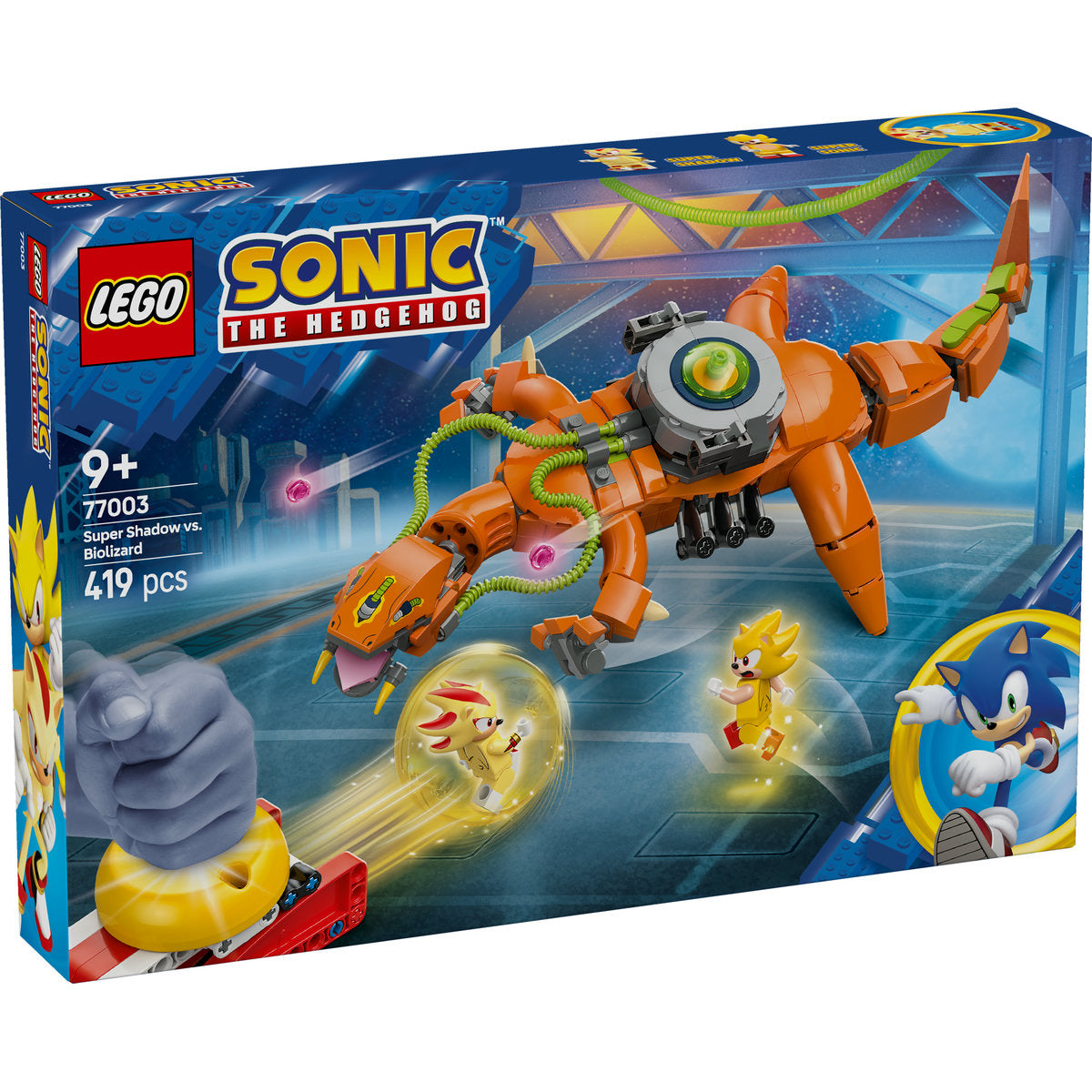 SUPER SHADOW VS. BIOLIZARD - LEGO SONIC THE HEDGEHOG (77003)