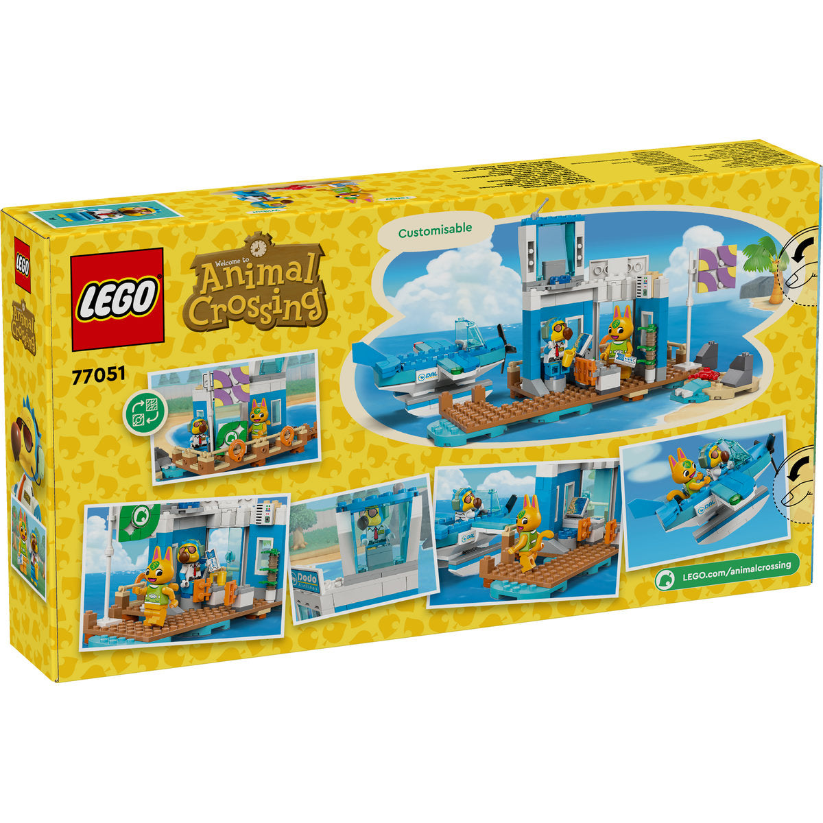 ZBOARA CU DODO AIRLINES - LEGO ANIMAL CROSSING (77051)