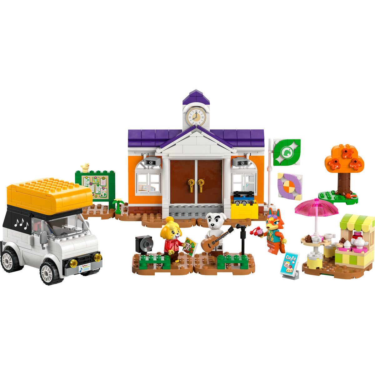 CONCERTUL LUI K.K. LA PLAZA - LEGO ANIMAL CROSSING (77052)