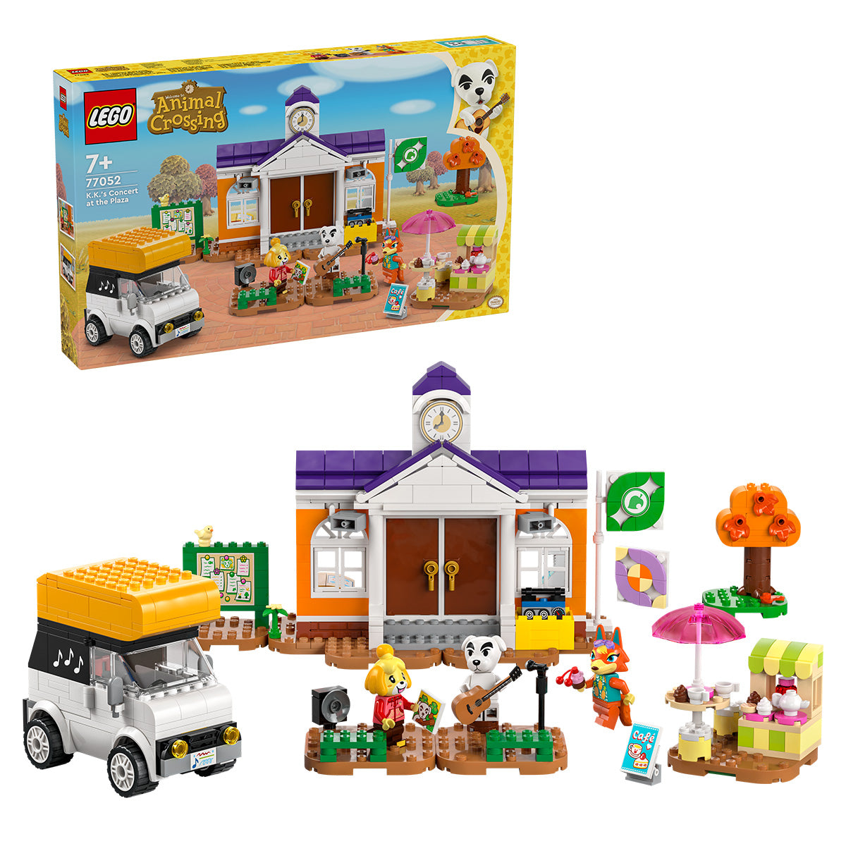 CONCERTUL LUI K.K. LA PLAZA - LEGO ANIMAL CROSSING (77052)