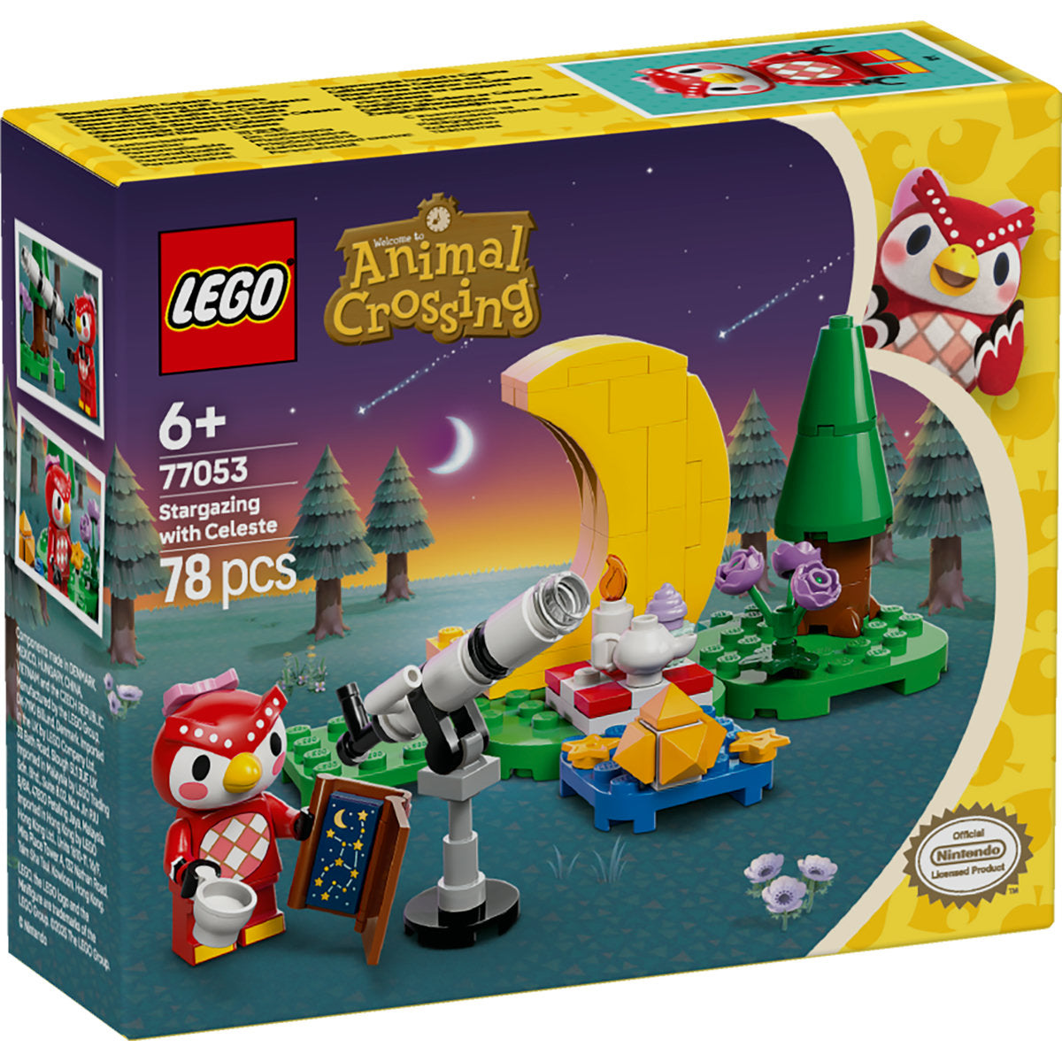 OBSERVAREA STELELOR CU CELESTE - LEGO ANIMAL CROSSING (77053)