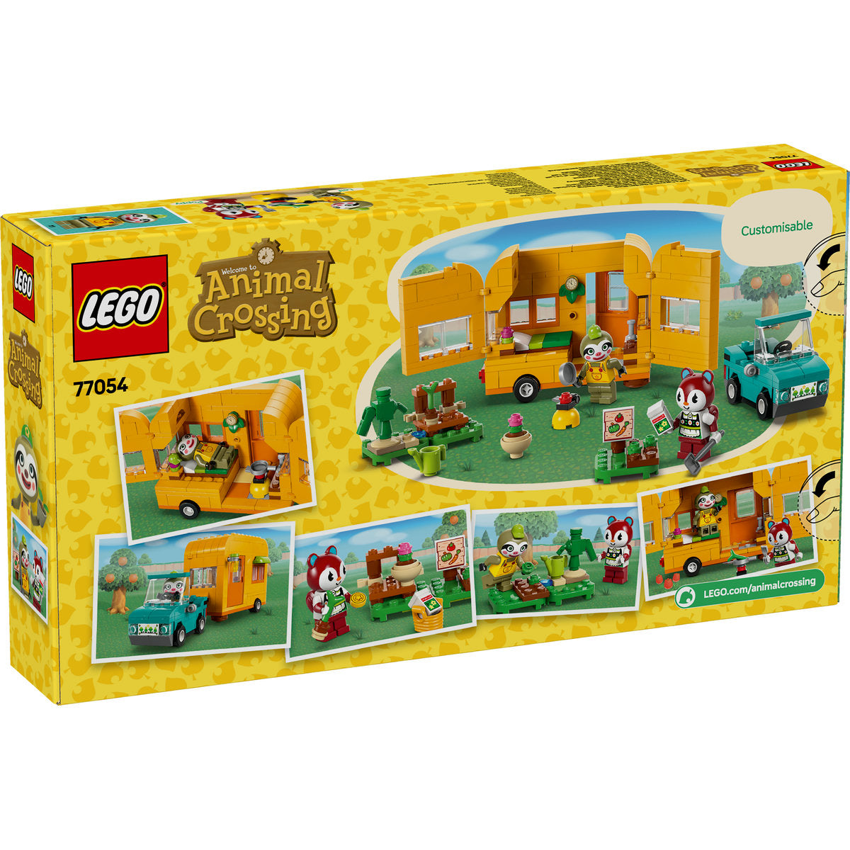 CARAVANA SI MAGAZINUL DE GRADINARIT AL LUI LEIF - LEGO ANIMAL CROSSING (77054)