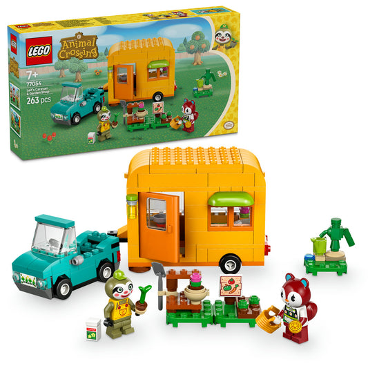 CARAVANA SI MAGAZINUL DE GRADINARIT AL LUI LEIF - LEGO ANIMAL CROSSING (77054)