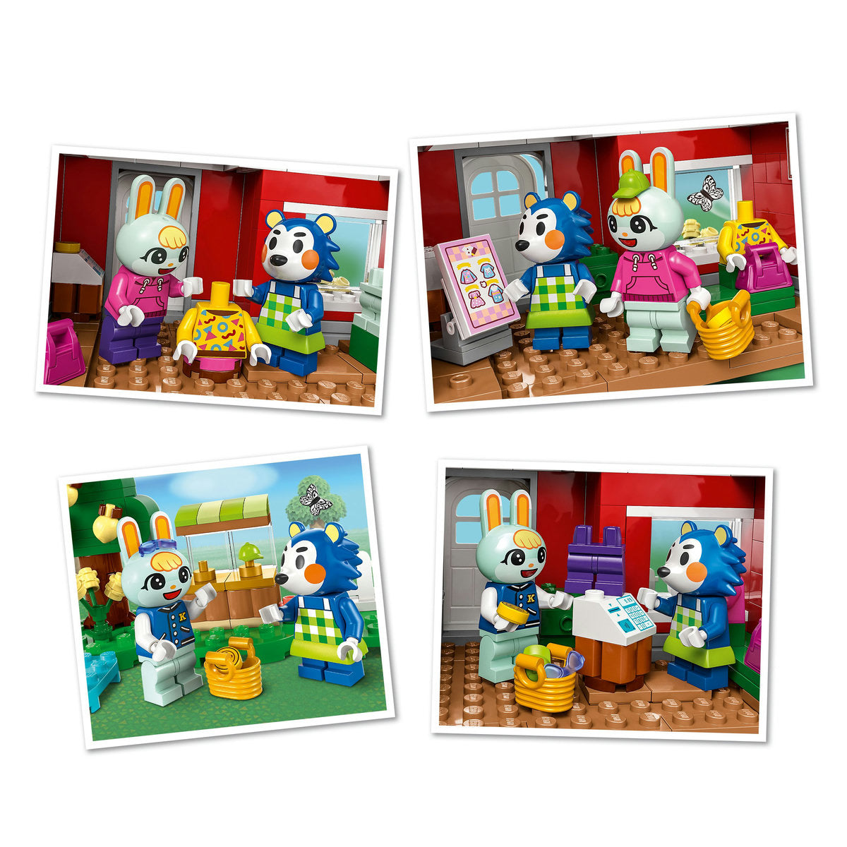 MAGAZINUL DE HAINE DETINUT DE ABLE SISTERS - LEGO ANIMAL CROSSING (77055)