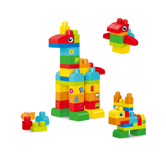 SET DE CONSTRUCTIE STEAM - ANIMALUTE (62 PIESE) - BUFNITEL (188-646)