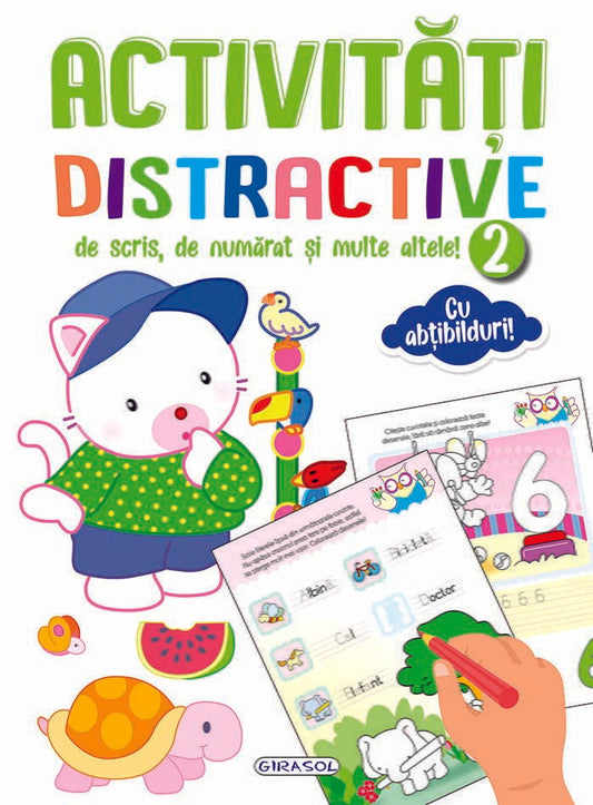 ACTIVITATI DISTRACTIVE DE SCRIS, DE NUMARAT 2 - GIRASOL (978-606-024-362-5)