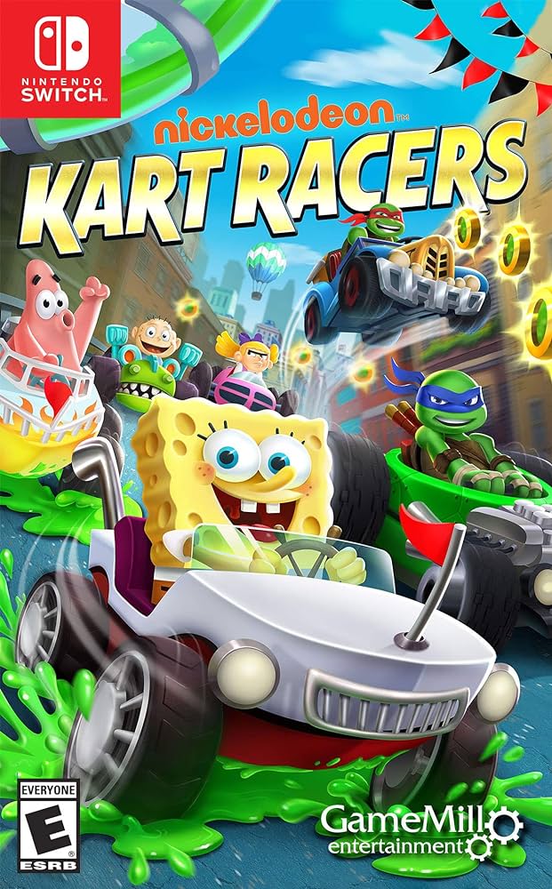 NICKELODEON KART RACERS - NINTENDO SWITCH - OFFICIAL WEBSITE - EU - MULTILANGUAGE - Libelula Vesela - Jocuri video