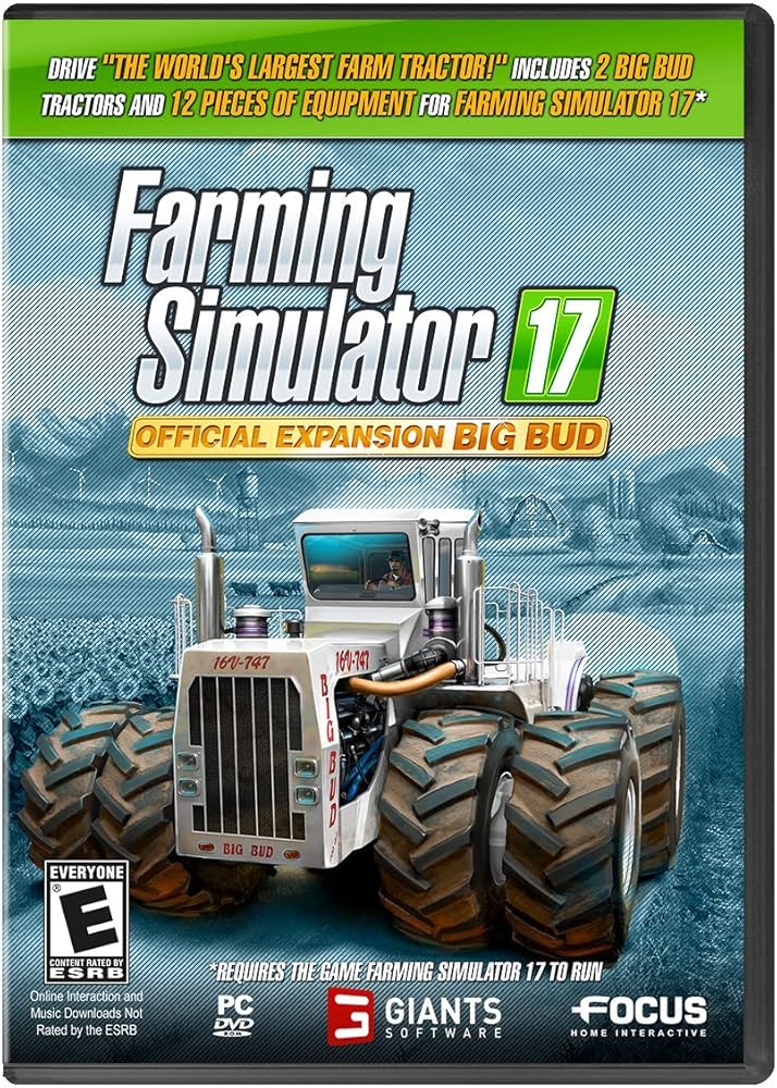 FARMING SIMULATOR 17 - BIG BUD PACK - PC - STEAM - MULTILANGUAGE - WORLDWIDE