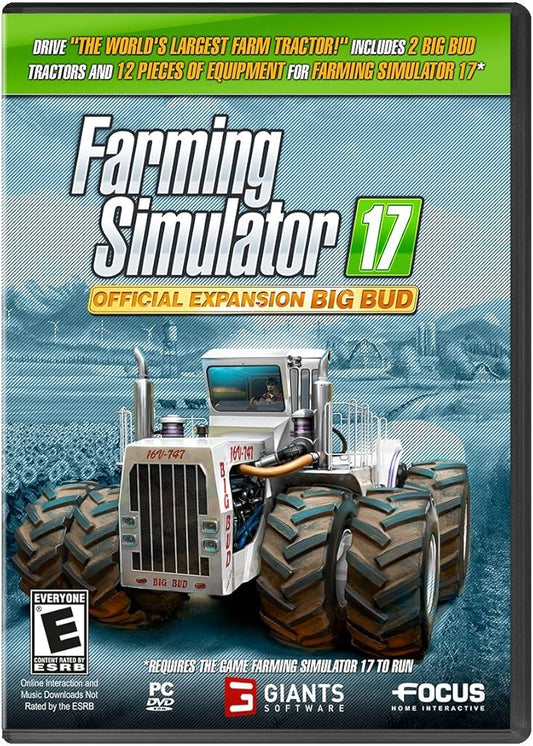 FARMING SIMULATOR 17 - BIG BUD PACK - PC - STEAM - MULTILANGUAGE - WORLDWIDE