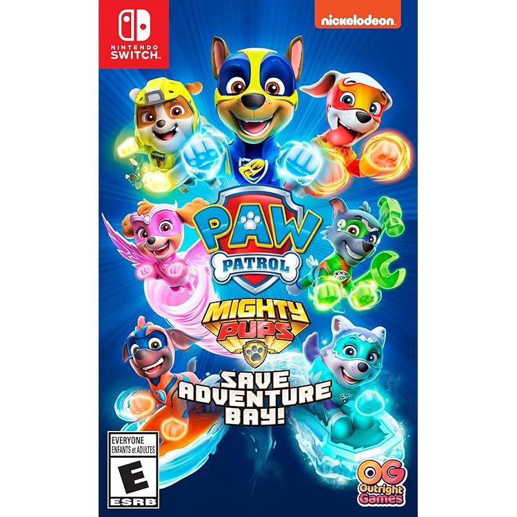 PAW PATROL MIGHTY PUPS SAVE ADVENTURE BAY - NINTENDO SWITCH - SWITCH - MULTILANGUAGE - EU