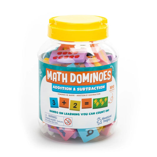 DOMINO MATEMATIC - ADUNARI SI SCADERI - EDUCATIONAL INSIGHTS (EI-2939)