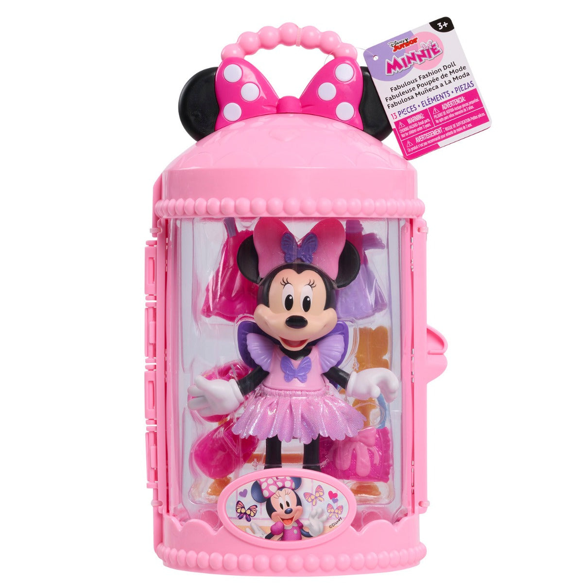 DISNEY MINNIE MICKEY - PAPUSA CU ACCESORII, BALLERINA - DISNEY (88198)