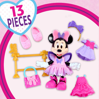 DISNEY MINNIE MICKEY - PAPUSA CU ACCESORII, BALLERINA - DISNEY (88198)