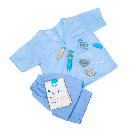 SET COSTUM SI ACCESORII DOCTOR PENTRU COPII - BIGJIGS TOYS (34066)