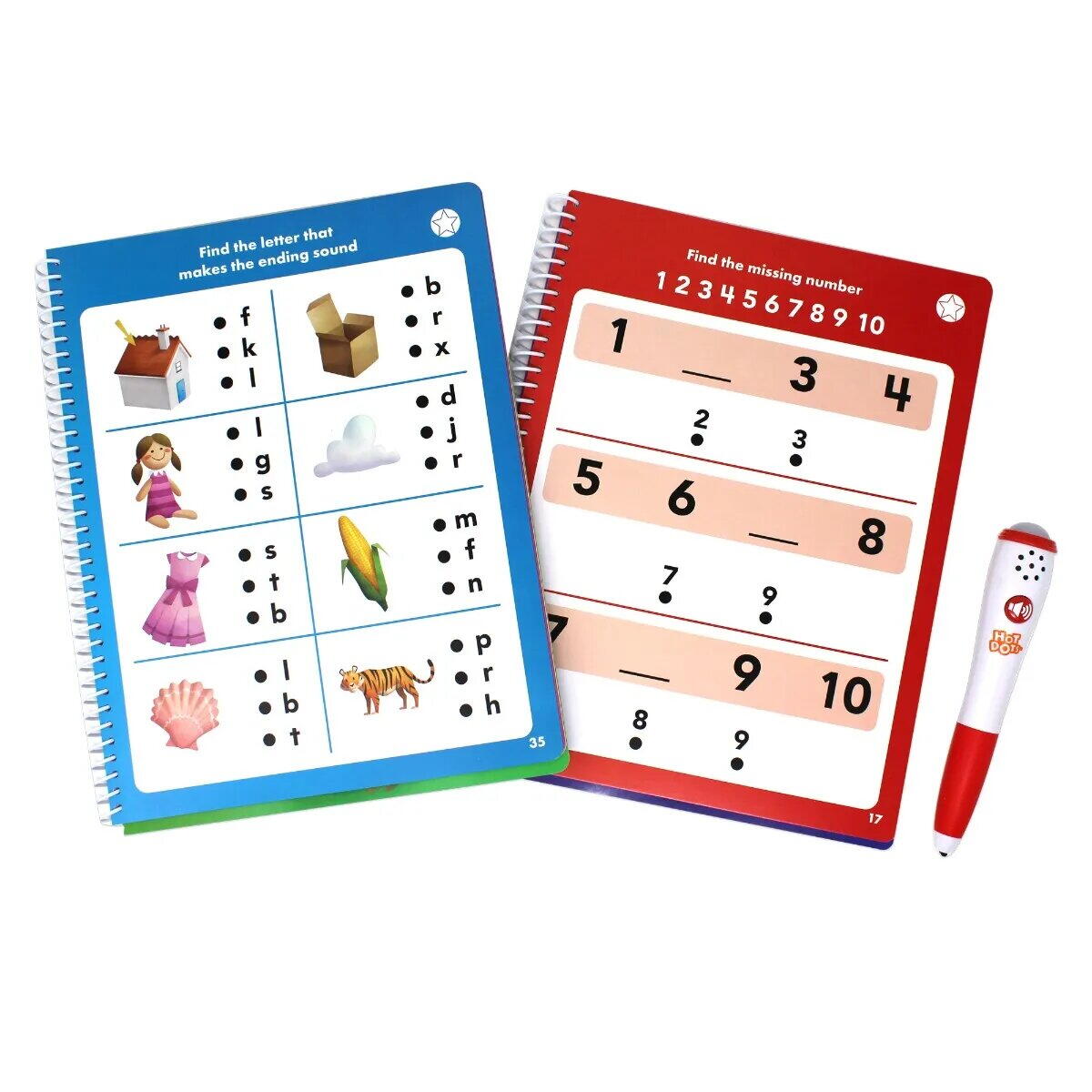 SET HOT DOTS® - INVAT SINGUR MATEMATICA - EDUCATIONAL INSIGHTS (ESP2440-UK) - Libelula Vesela - Jucarii