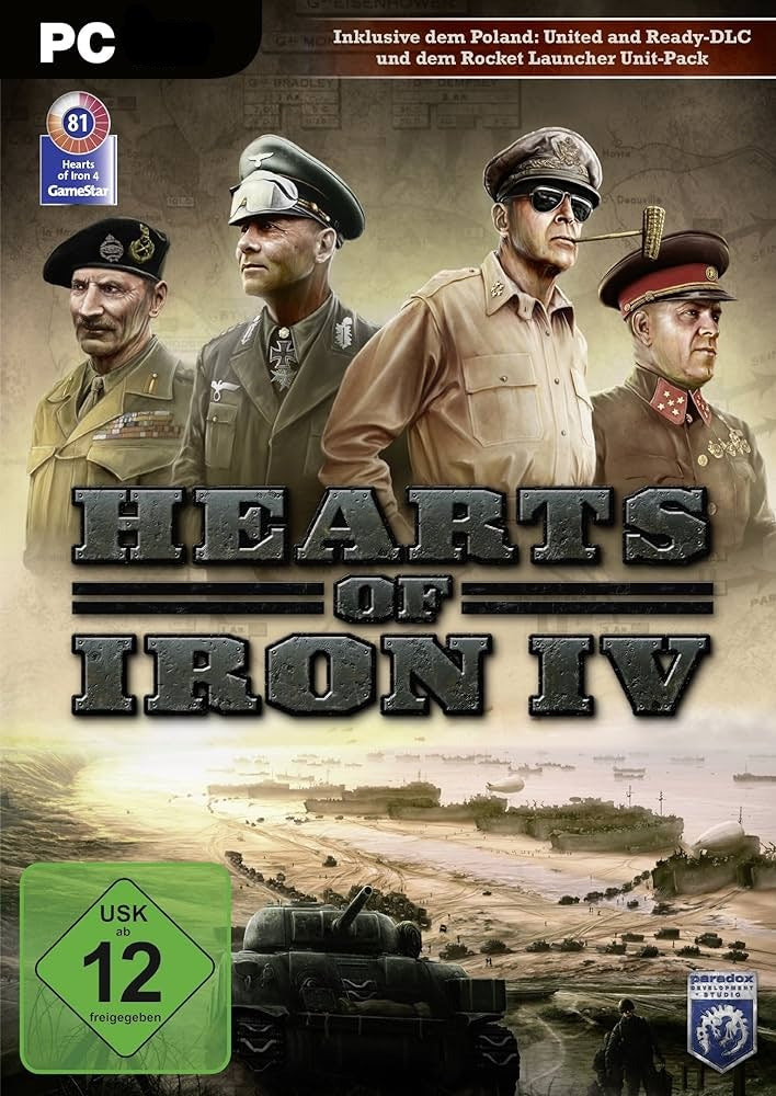 HEARTS OF IRON IV - PC - STEAM - MULTILANGUAGE - EU