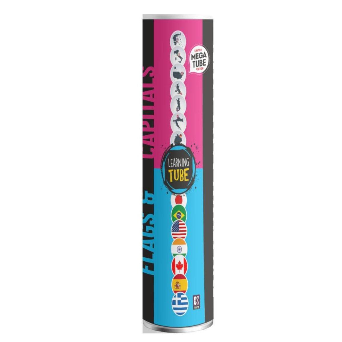 JOC LEARNING TUBE® - STEAGURI & CAPITALELE LUMII - K-TOYZ (LT-027)