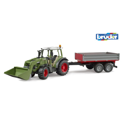 TRACTOR FENDT VARIO 211 CU INCARCATOR FRONTAL SI REMORCA - BRUDER (BR02182)